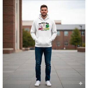 Liberty LU Flames Vs Oregon Ducks 2024 Vrbo Fiesta Bowl Hoodie XL White Football